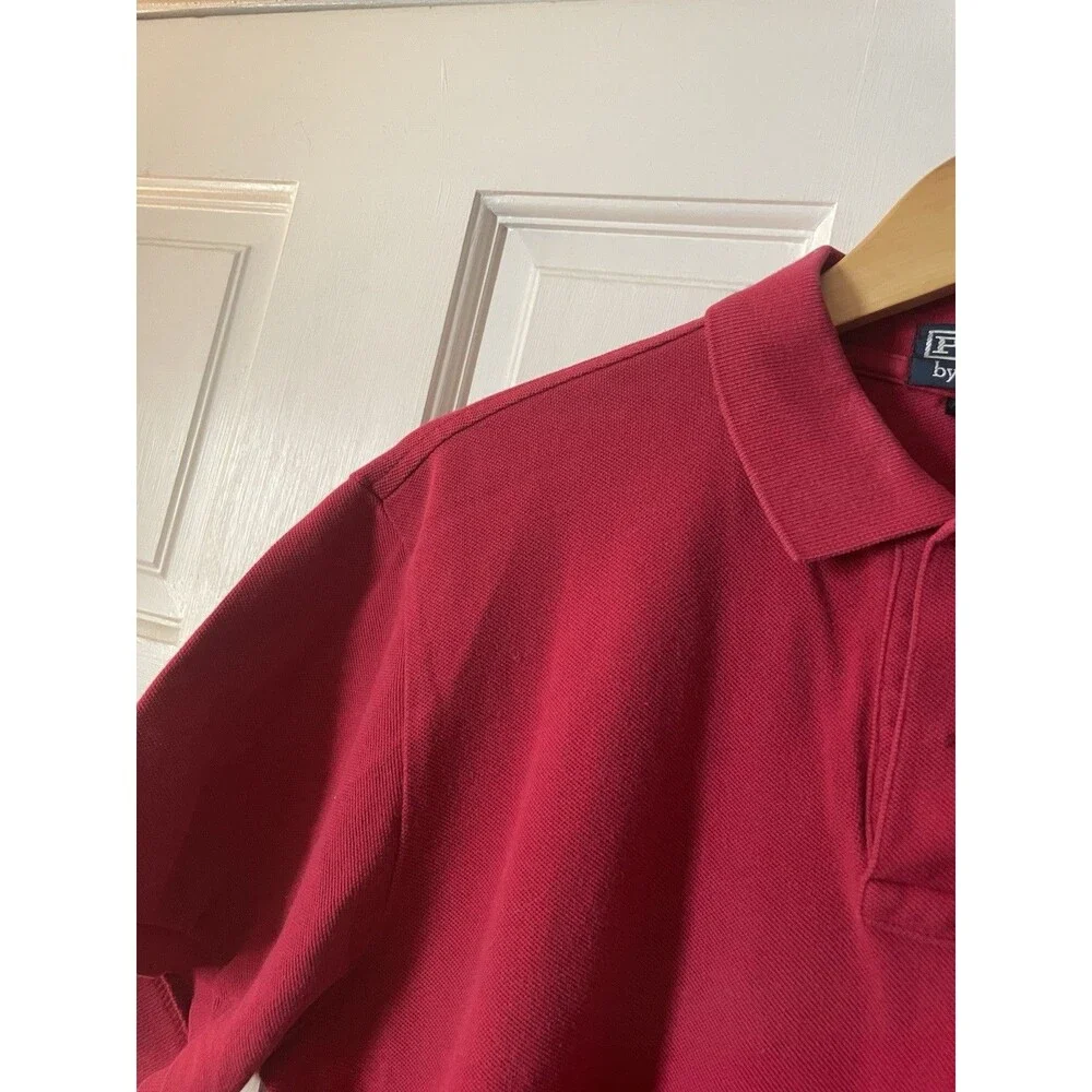 Vintage Polo Ralph Lauren Custom Fit Polo Shirt Big Pony Y2K Red Men’s Size L